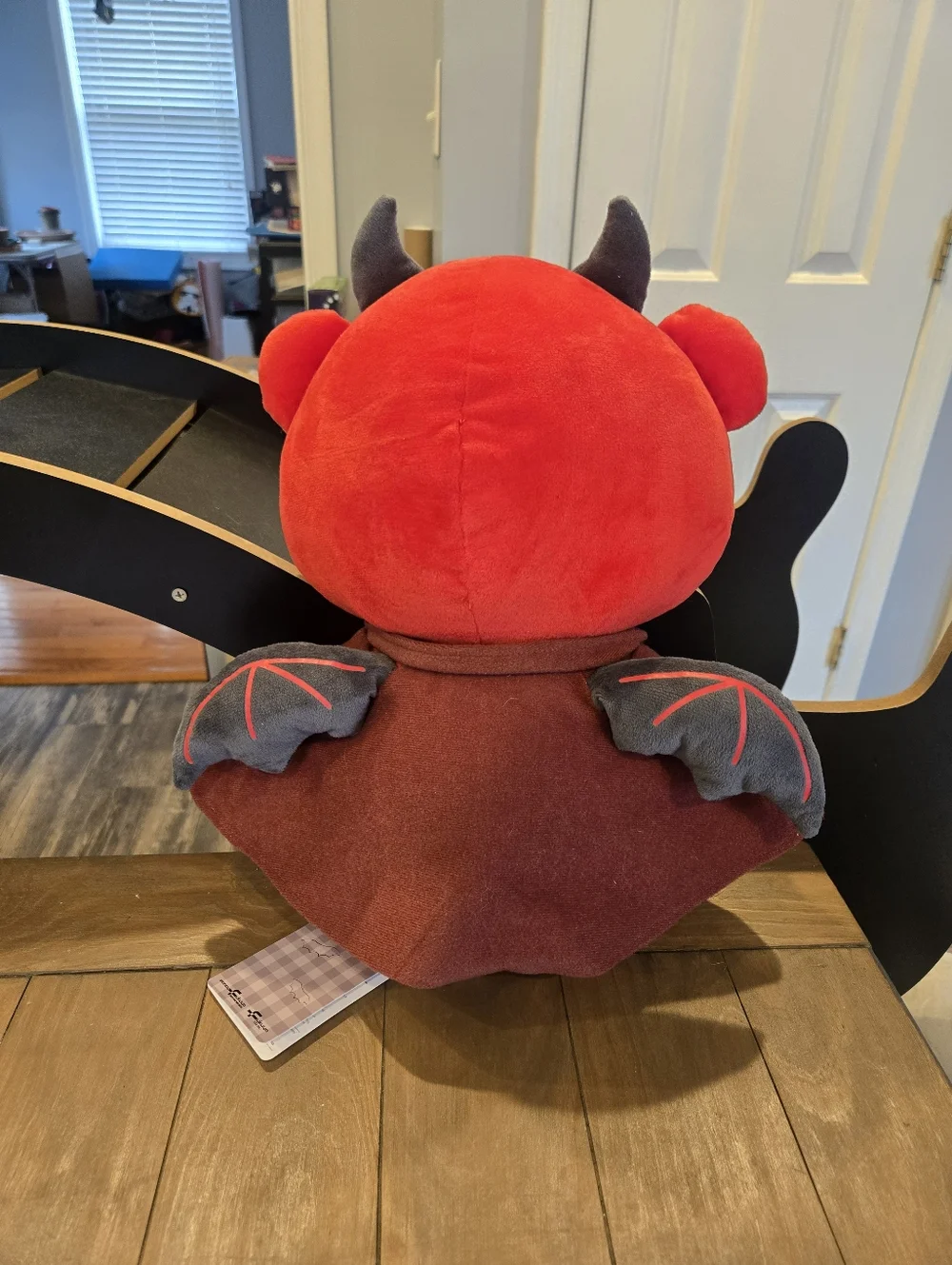 Kawaii Red Plush Devil Teddy Bear Stuffed Animal New